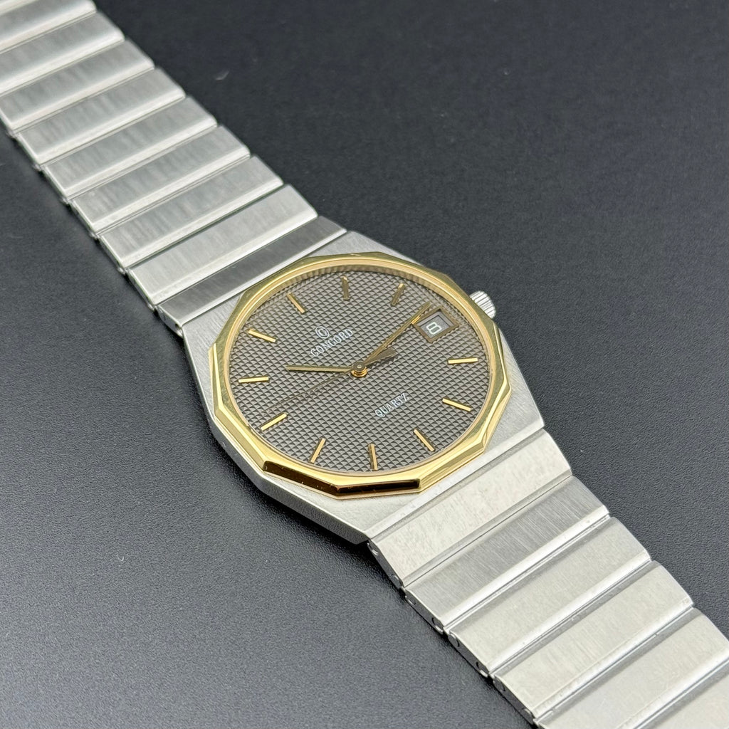 Concord – Mariner SG Waffle Black Dial 2 – 1985