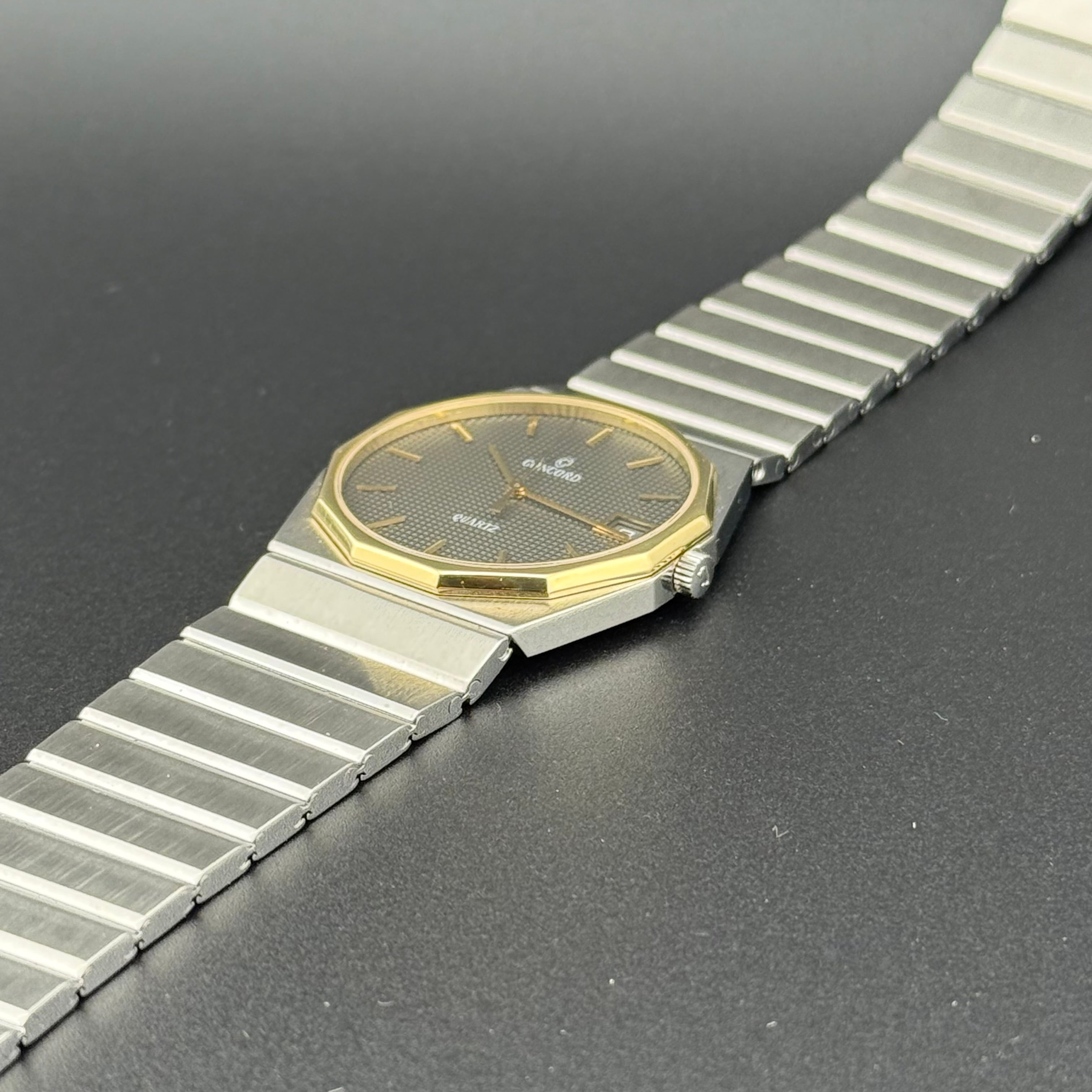 Concord – Mariner SG Waffle Black Dial 2 – 1985