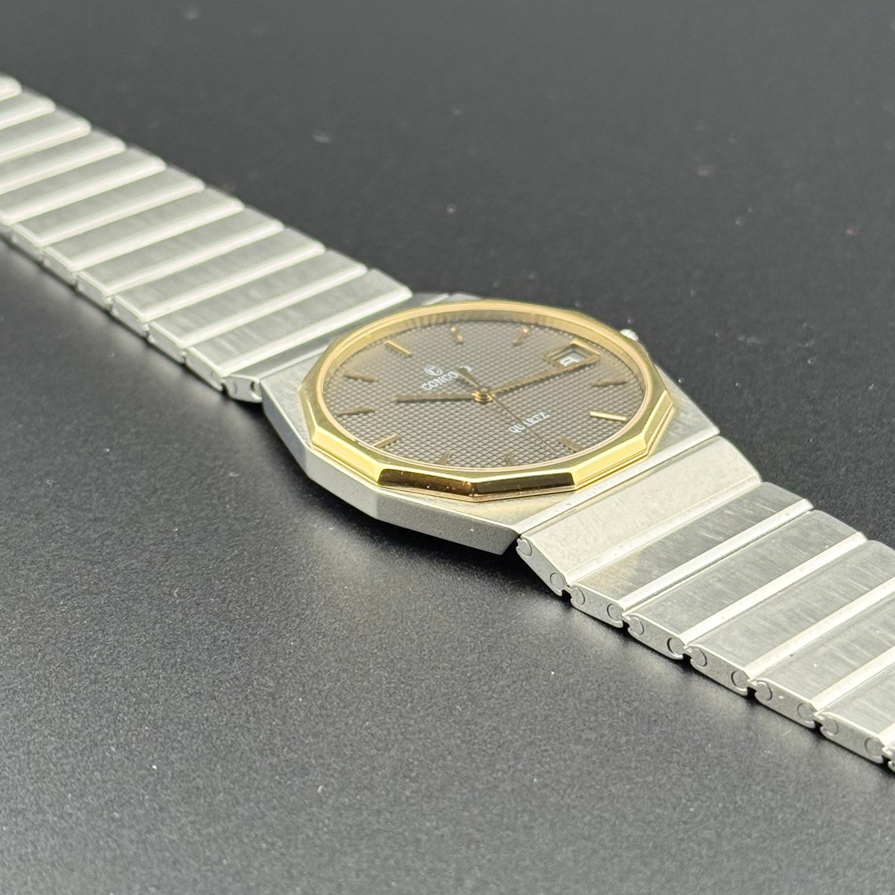 Concord – Mariner SG Waffle Black Dial 2 – 1985