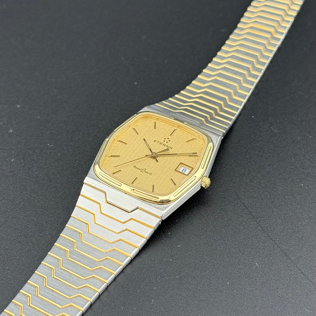 Eterna – Royal Quartz NOS two tone – 1980s