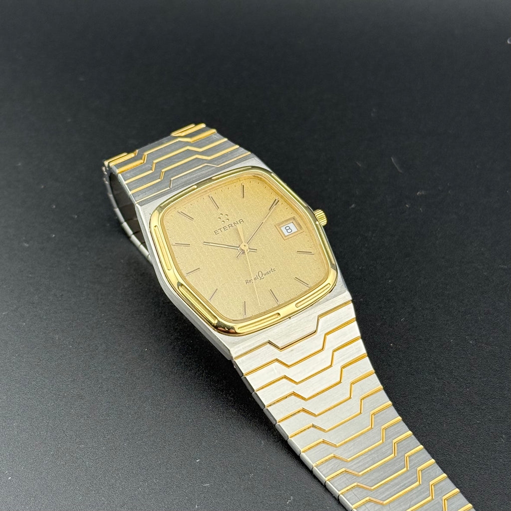Eterna – Royal Quartz NOS two tone – 1980s