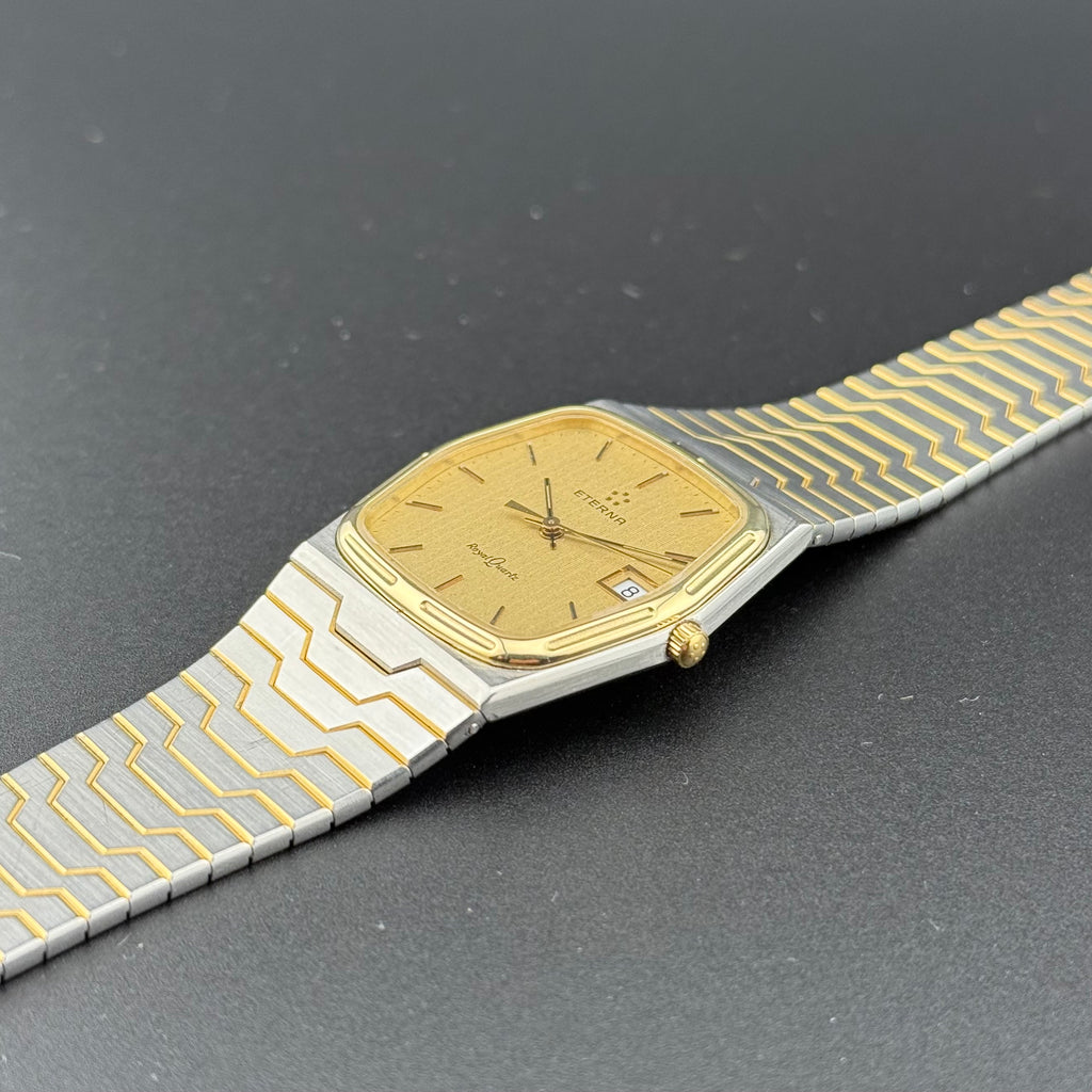 Eterna – Royal Quartz NOS two tone – 1980s