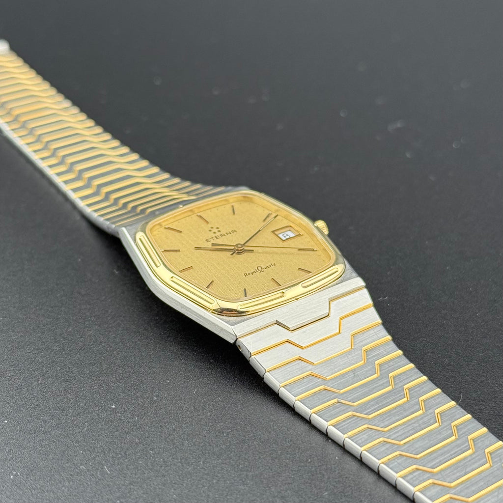 Eterna – Royal Quartz NOS two tone – 1980s