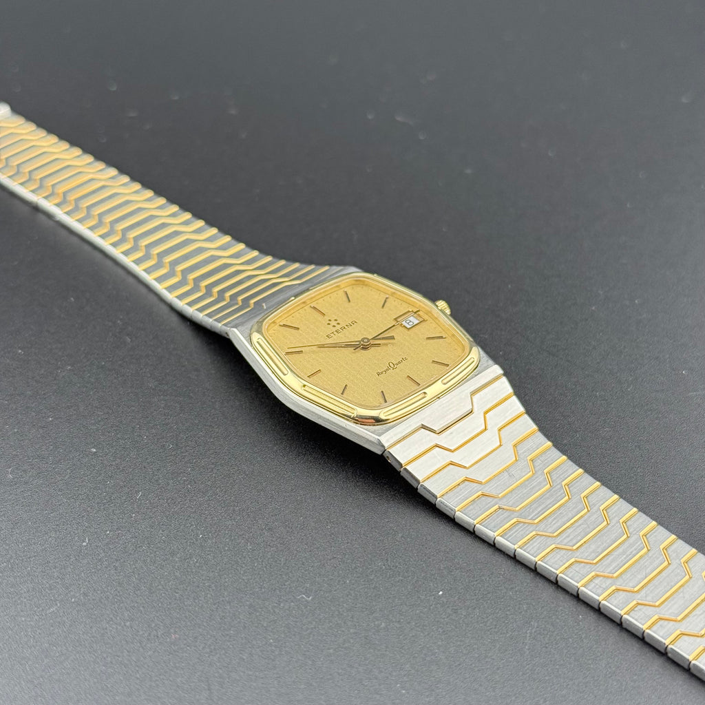 Eterna – Royal Quartz NOS two tone – 1980s
