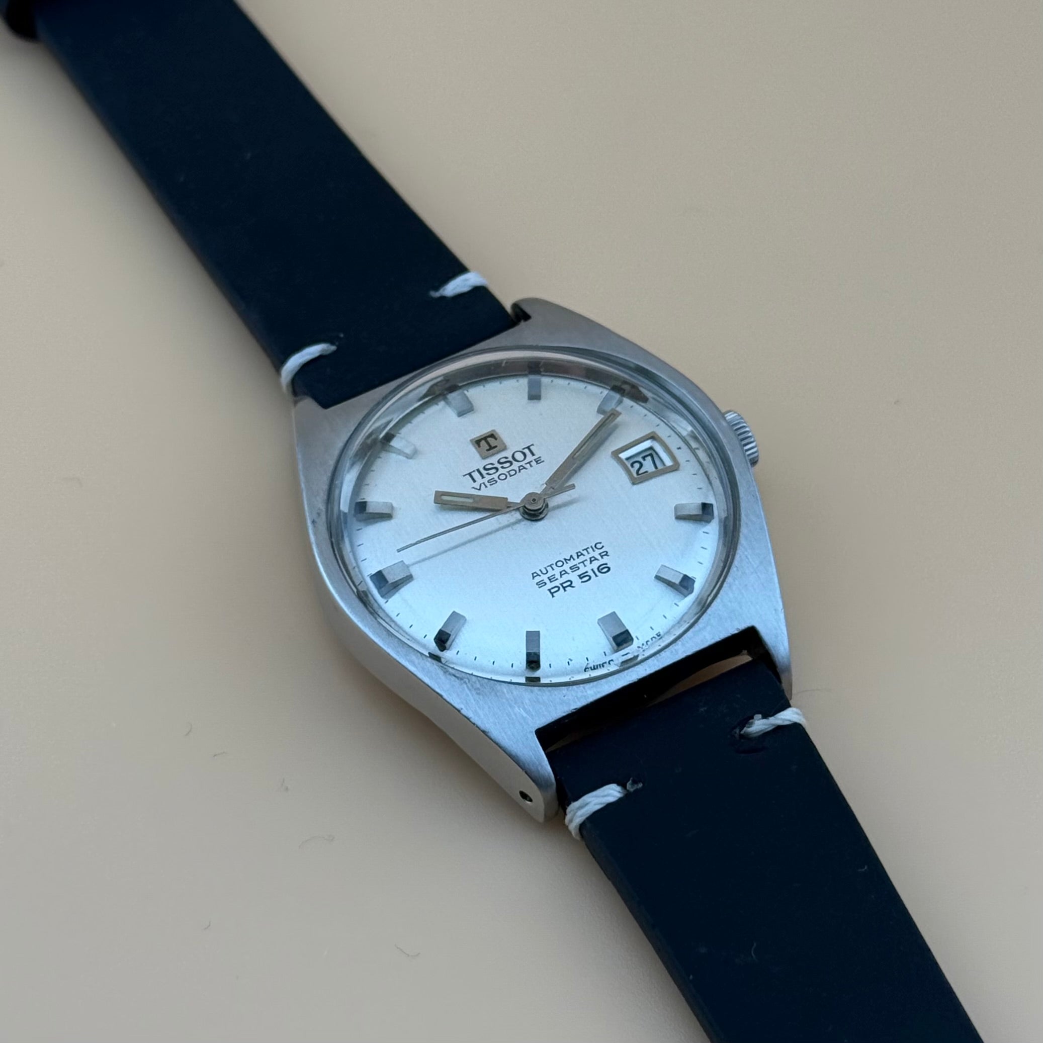 Tissot – PR 516 White Dial – 1970