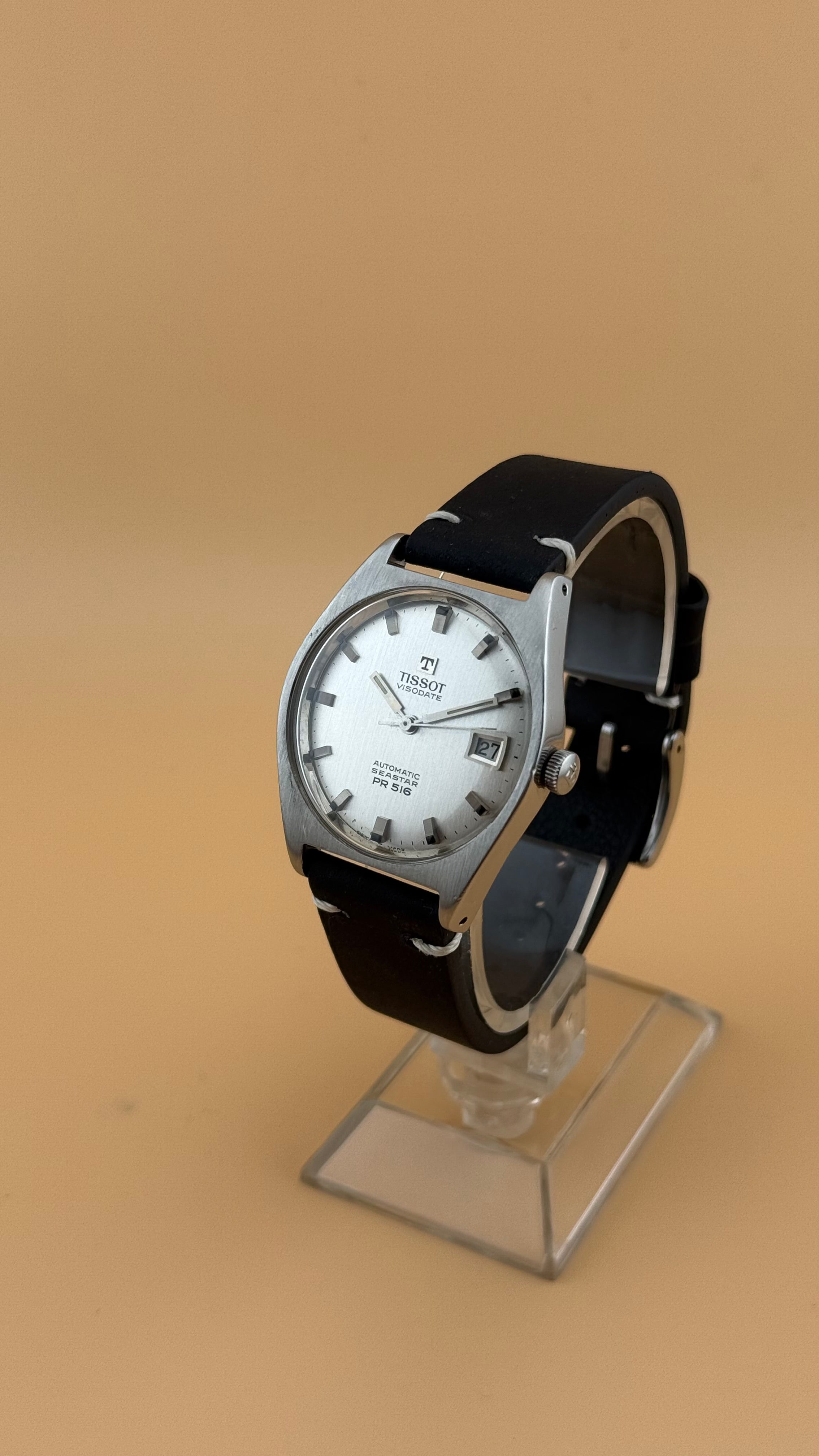 Tissot – PR 516 White Dial – 1970