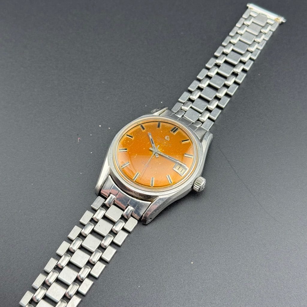 Certina – DS Gay Freres Bracelets - "Tobacco" Patina – 1960s