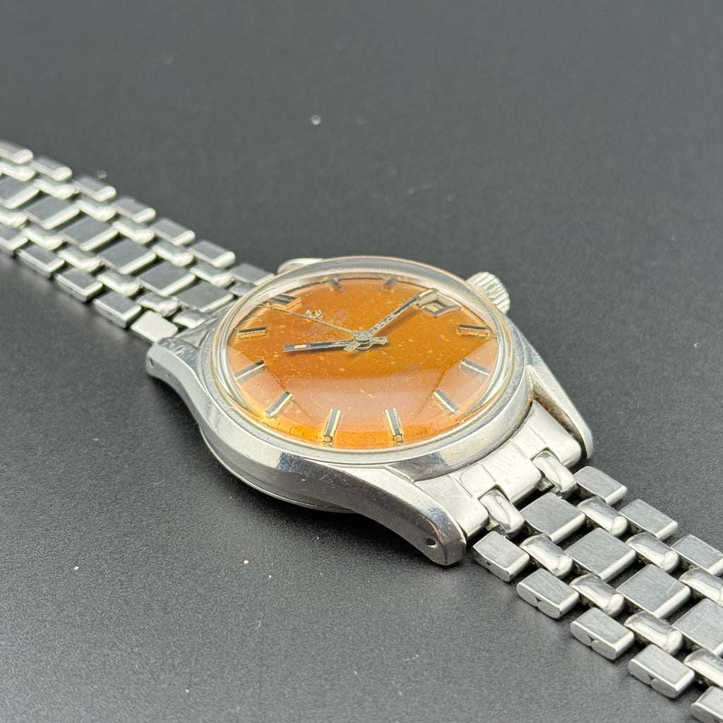 Certina – DS Gay Freres Bracelets - "Tobacco" Patina – 1960s