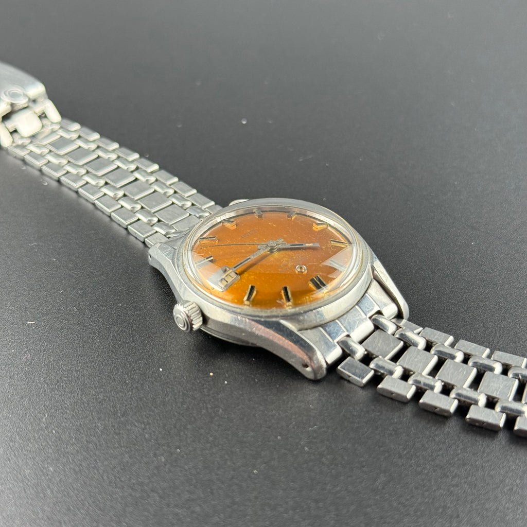 Certina – DS Gay Freres Bracelets - "Tobacco" Patina – 1960s