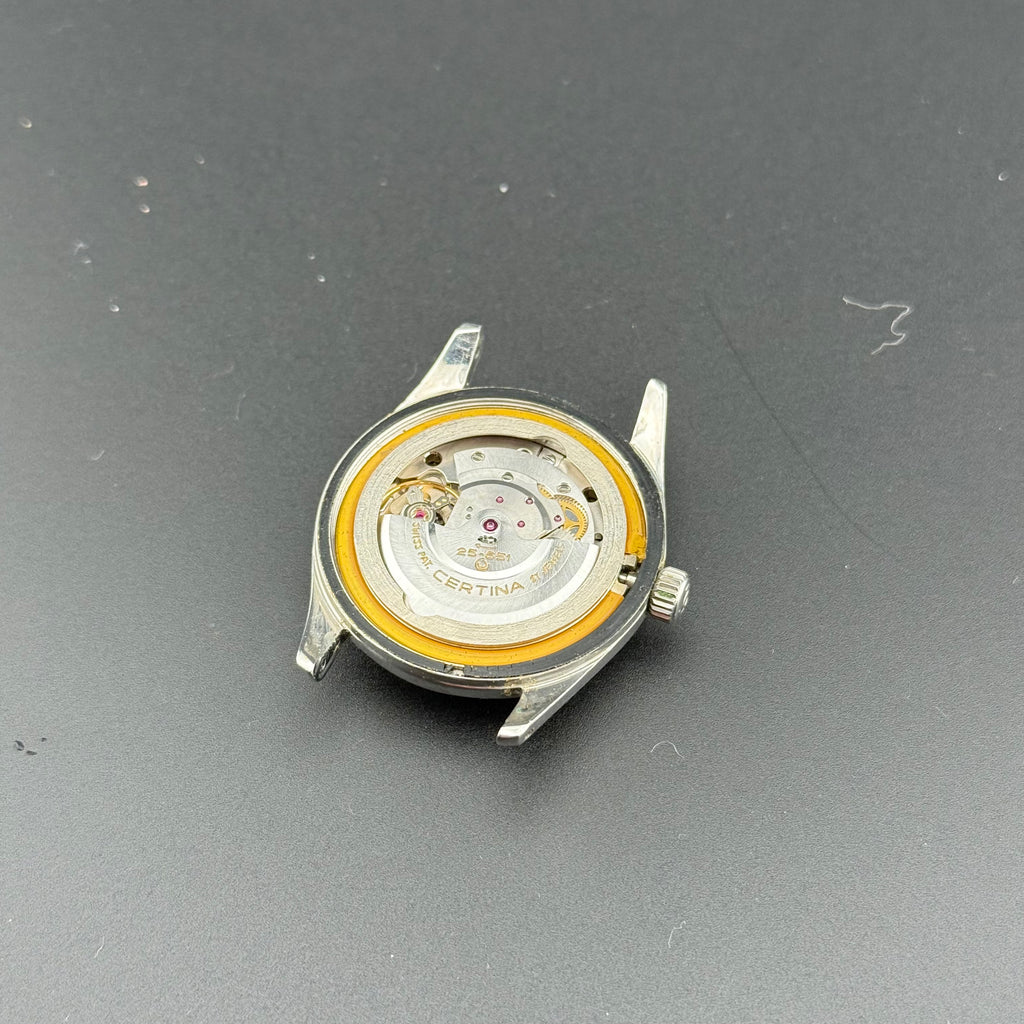 Certina – DS Gay Freres Bracelets - "Tobacco" Patina – 1960s