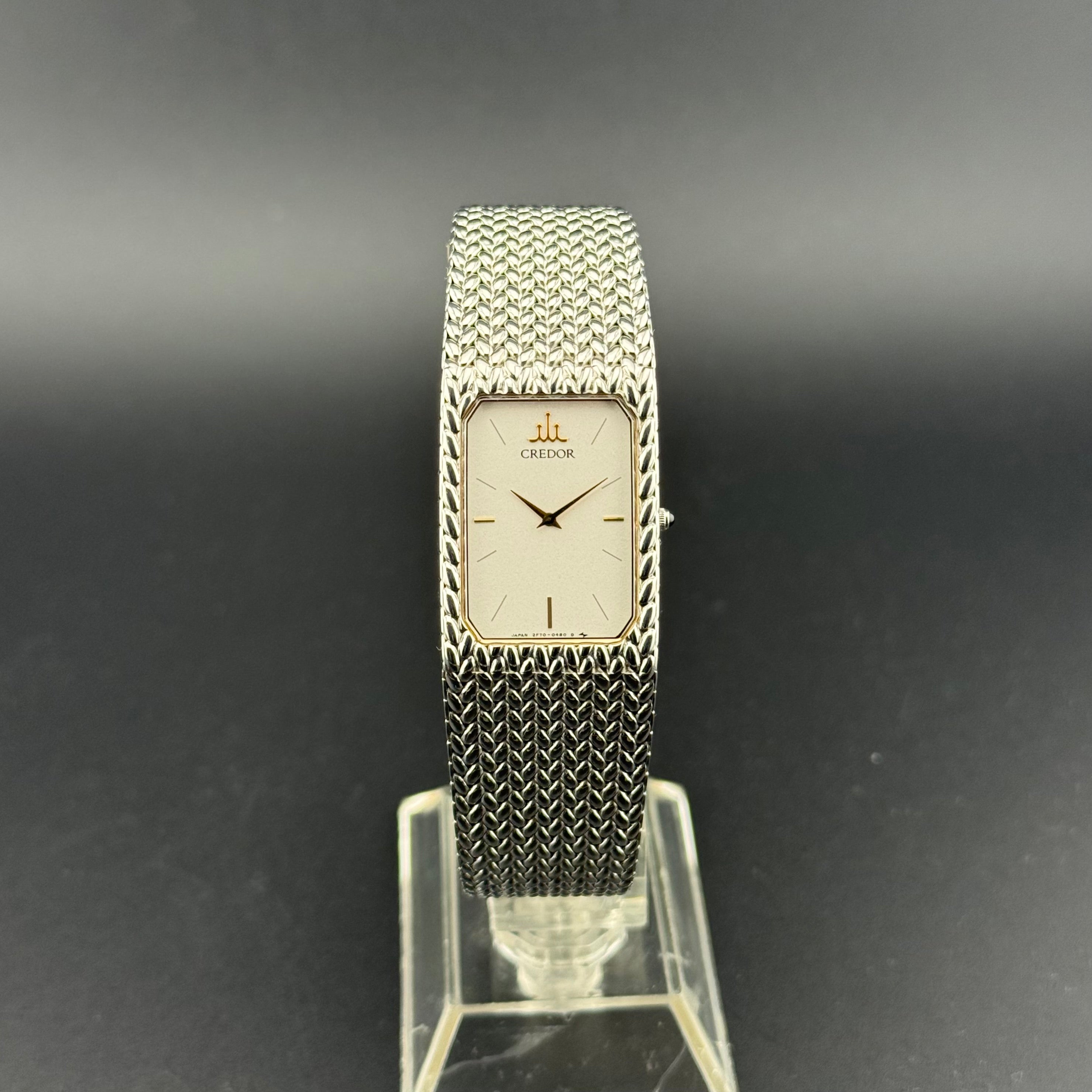 Credor – 2F70-5330 (white dial) – 1987