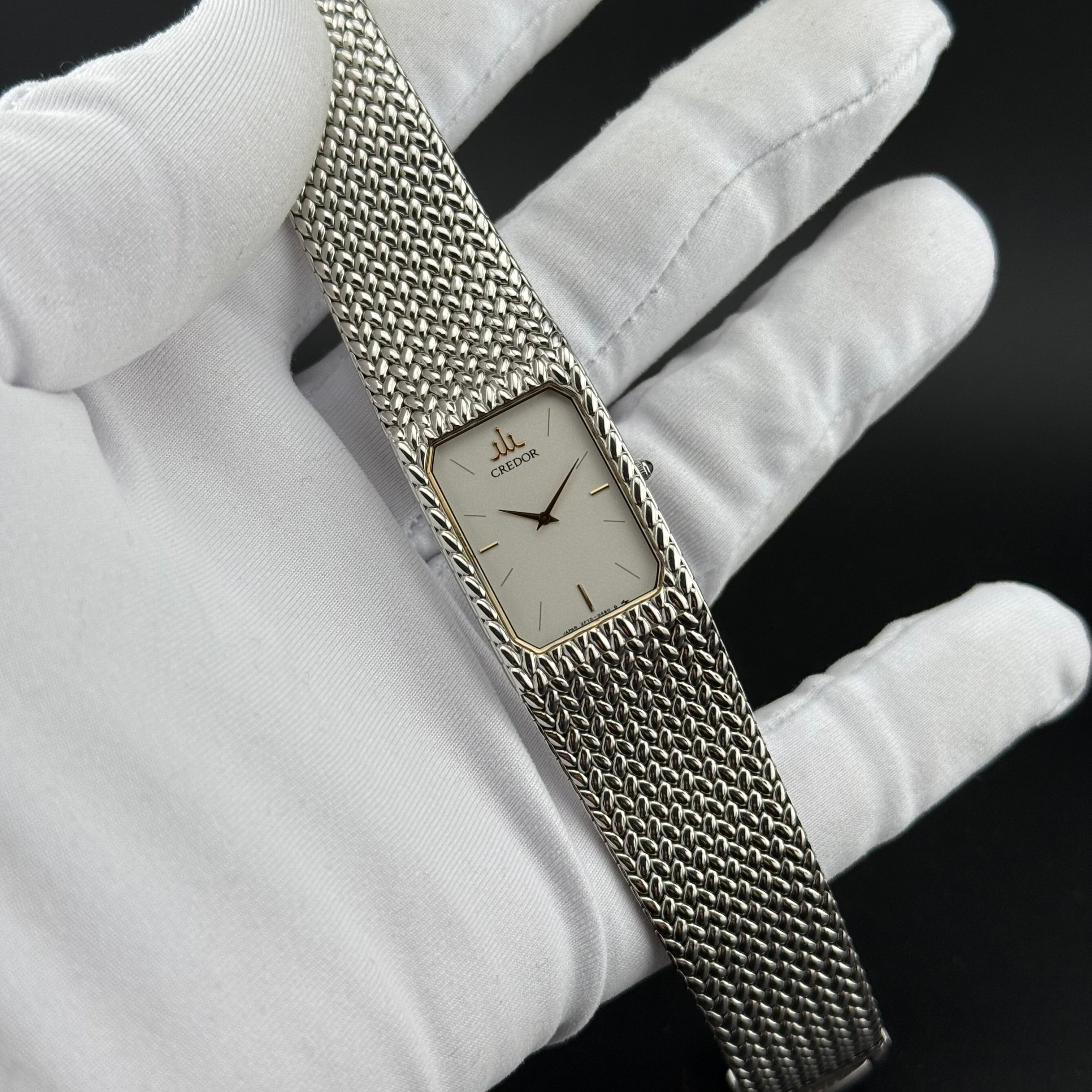 Credor – 2F70-5330 (white dial) – 1987