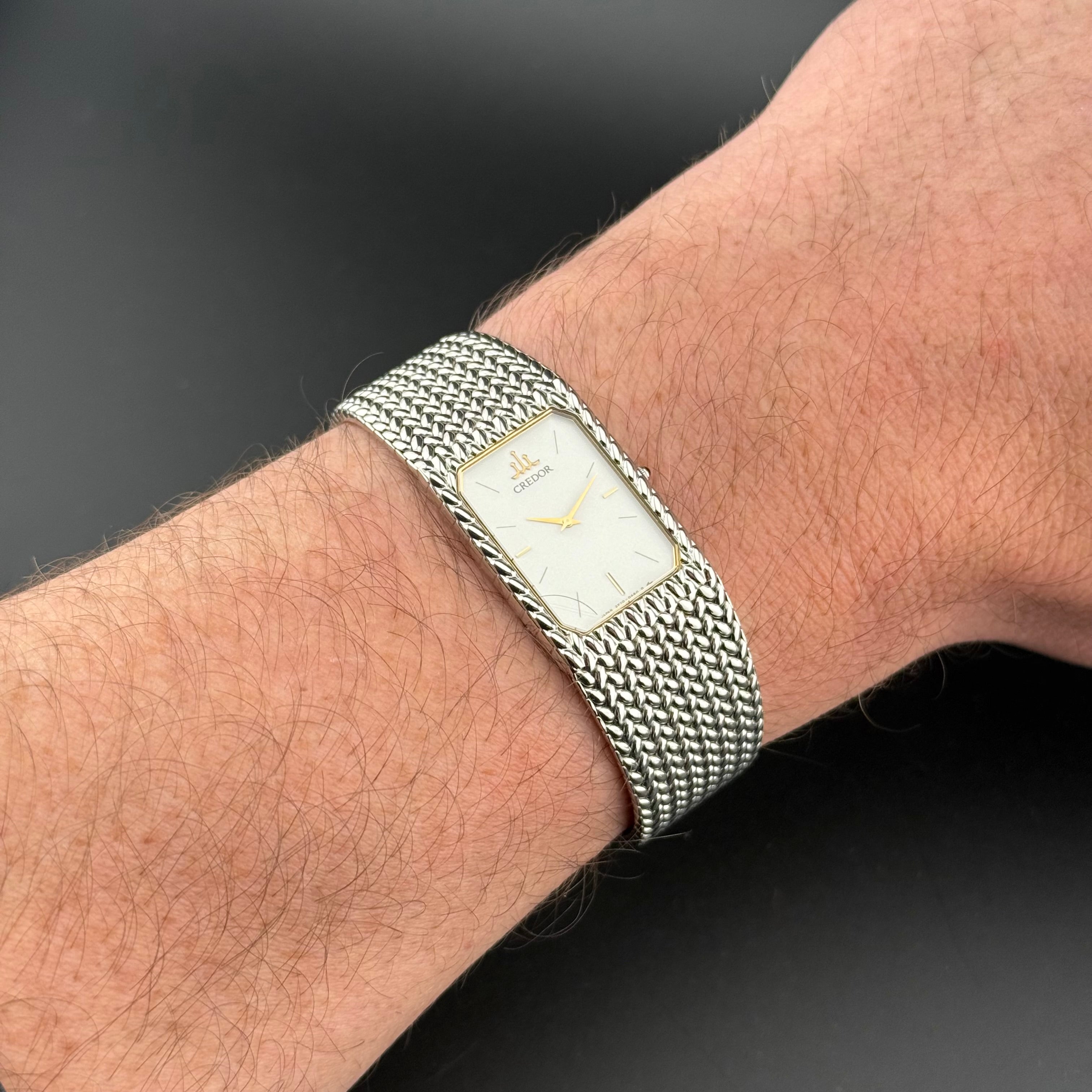 Credor – 2F70-5330 (white dial) – 1987