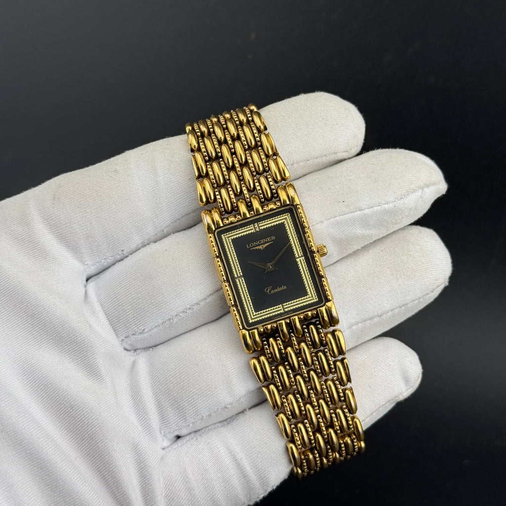 Longines – Cantata Black Dial – 1980s