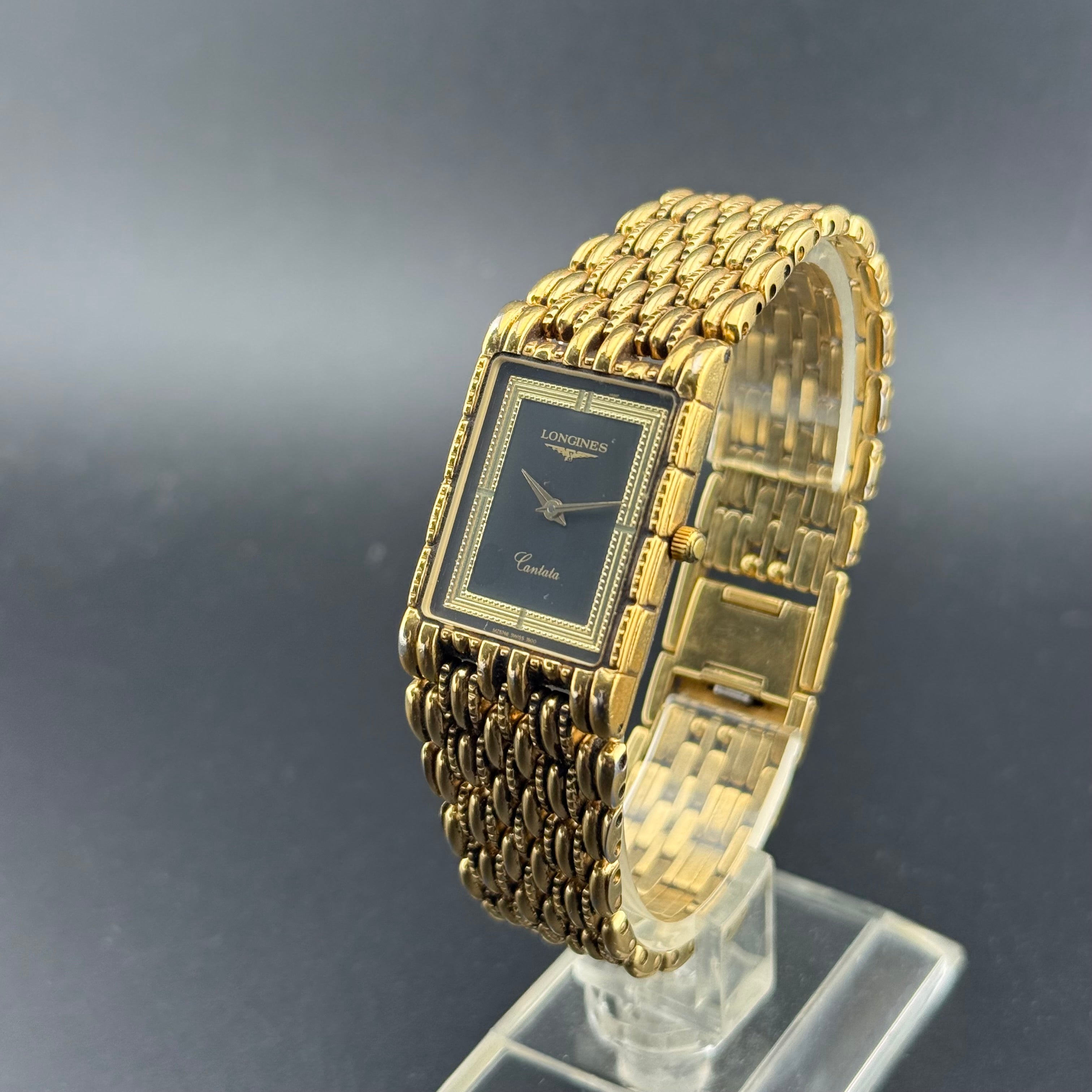 Longines – Cantata Black Dial – 1980s