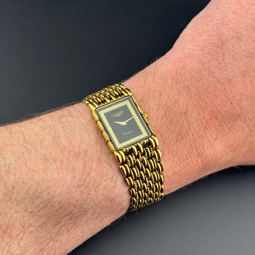 Longines – Cantata Black Dial – 1980s