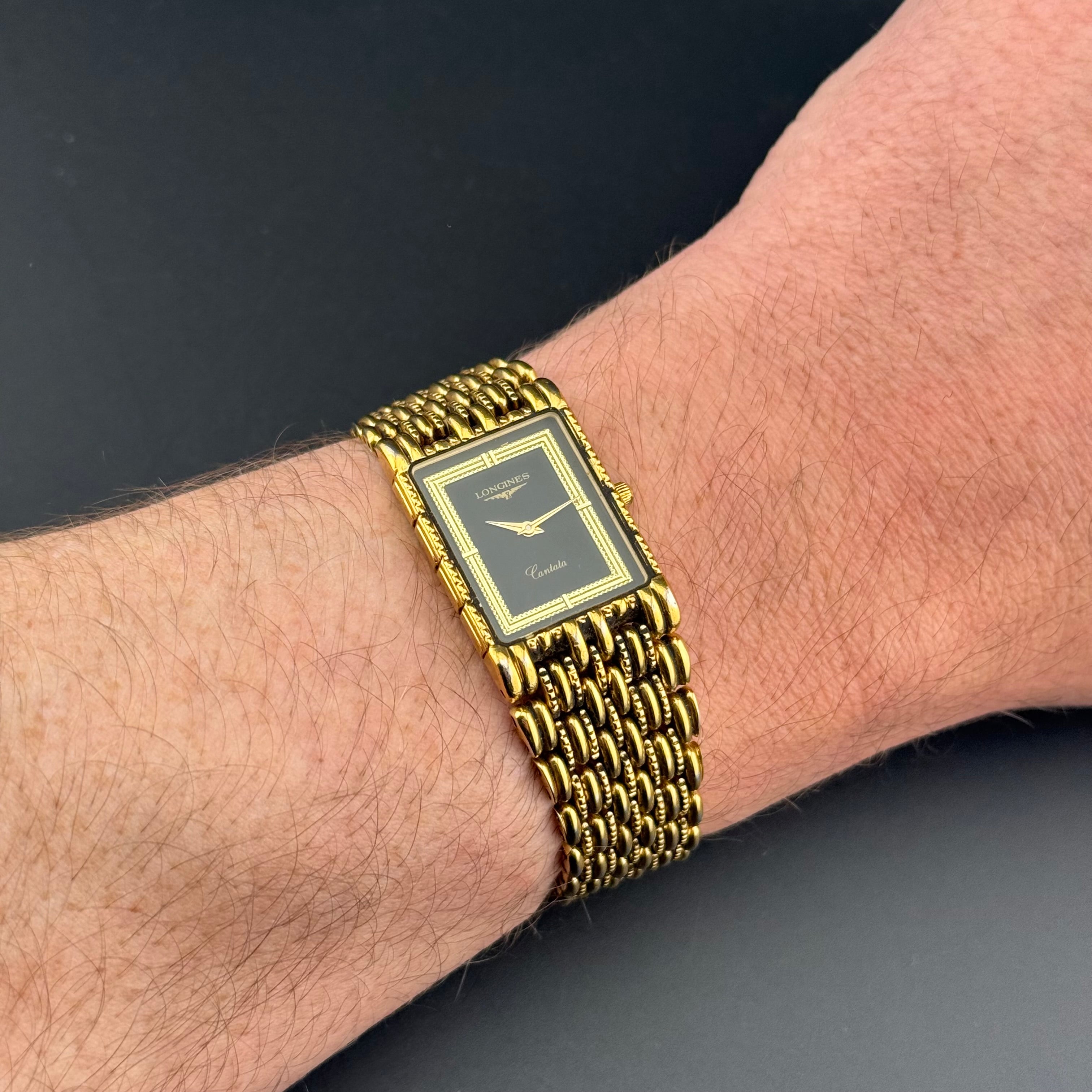 Longines – Cantata Black Dial – 1980s