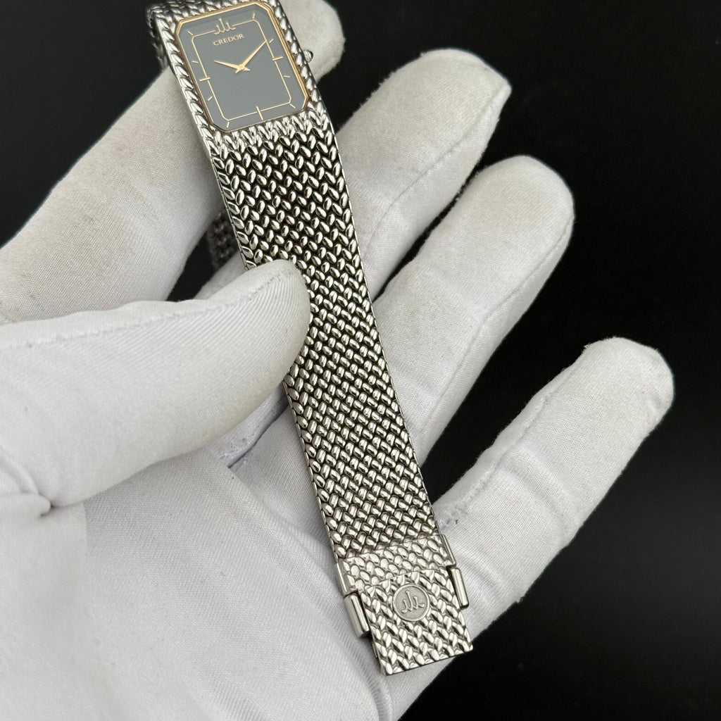 Credor – 2F70-5330 Black Dial – 1988