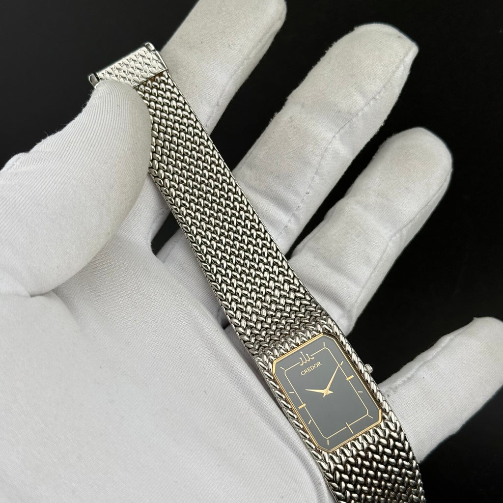 Credor – 2F70-5330 Black Dial – 1988