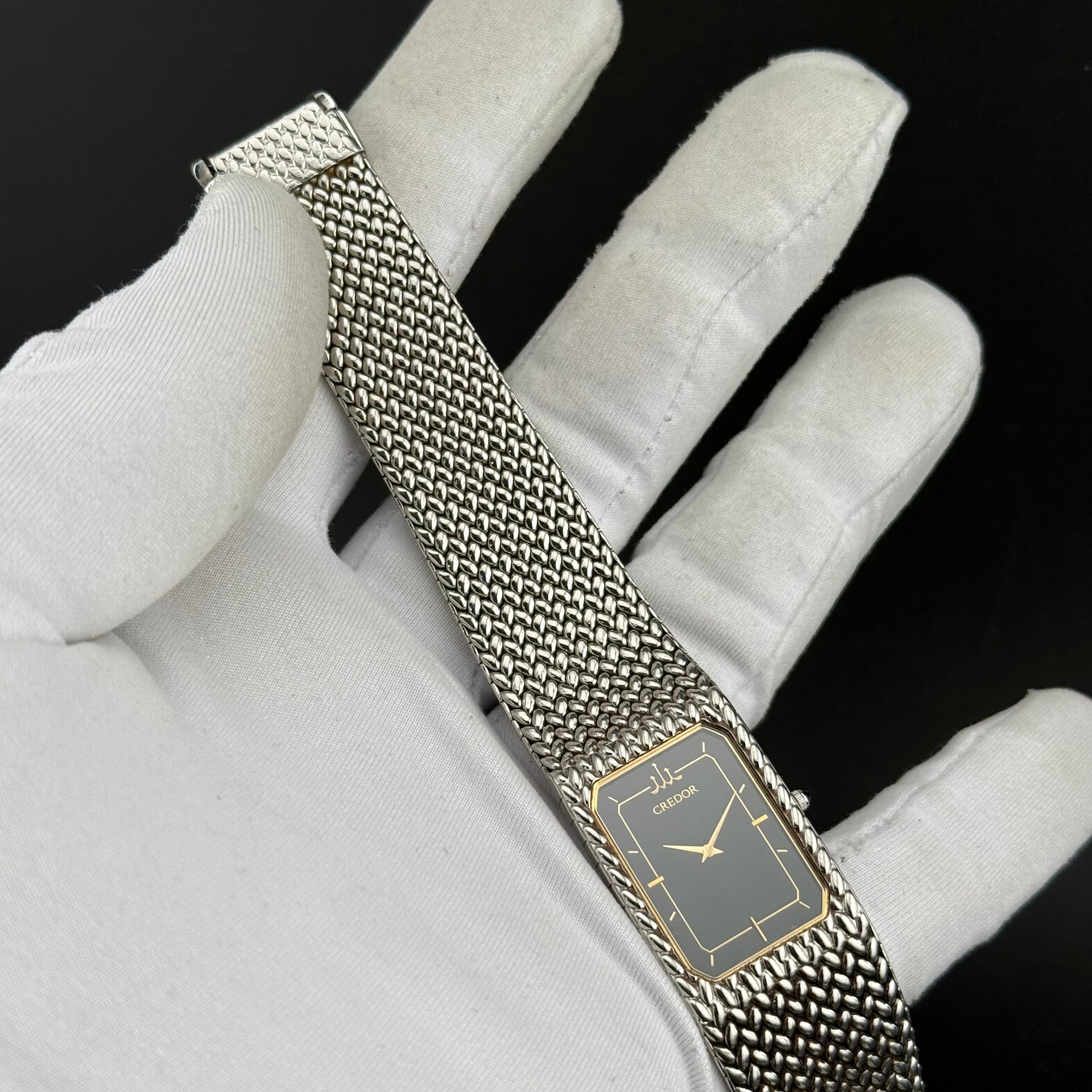 Credor – 2F70-5330 Black Dial – 1988