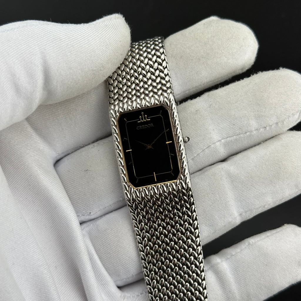 Credor – 2F70-5330 Black Dial – 1988