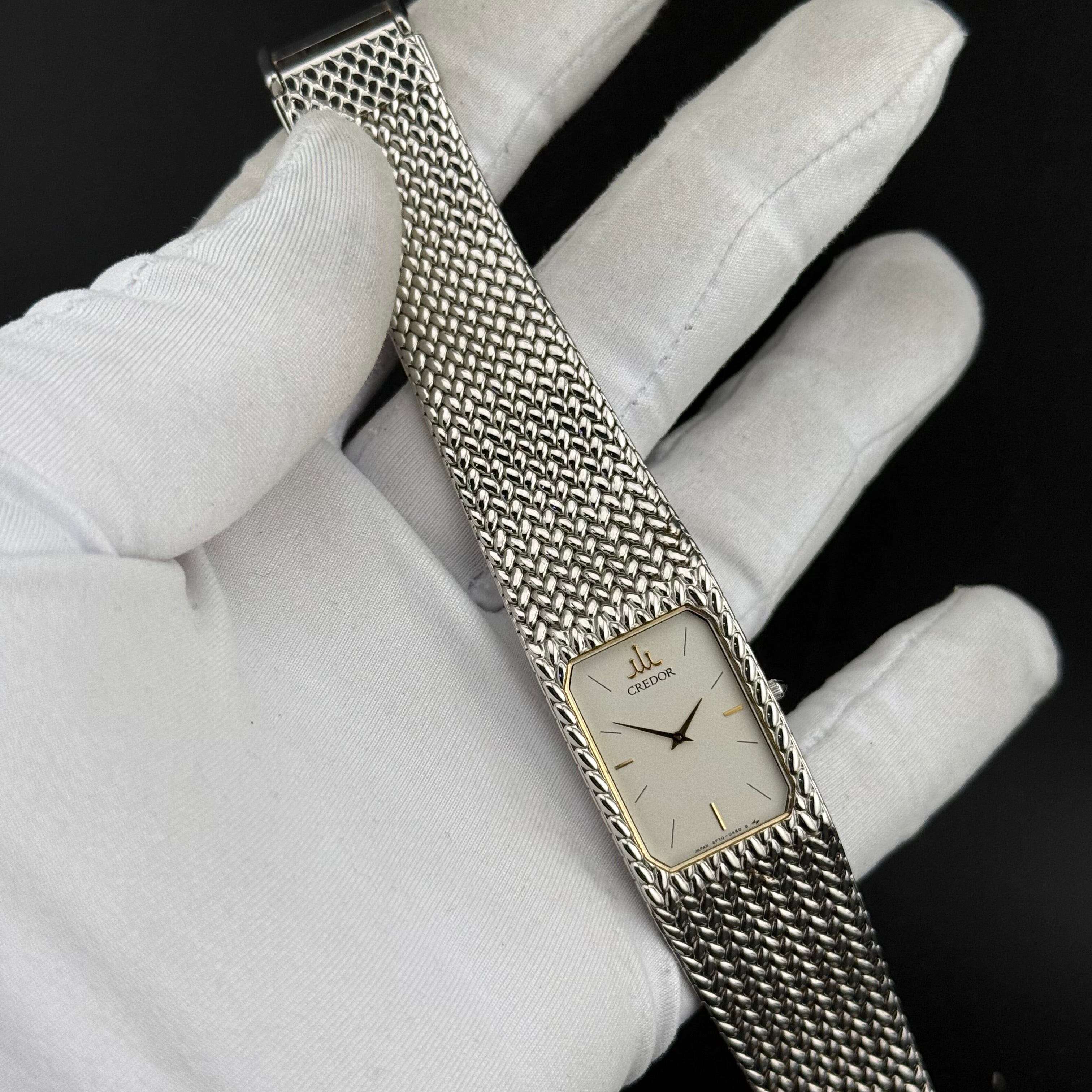 Credor – 2F70-5330 White Dial – 1984