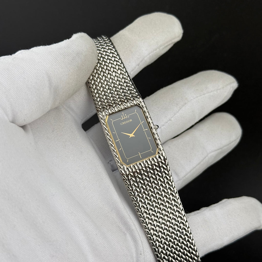 Credor – 2F70-5330 Black Dial – 1988