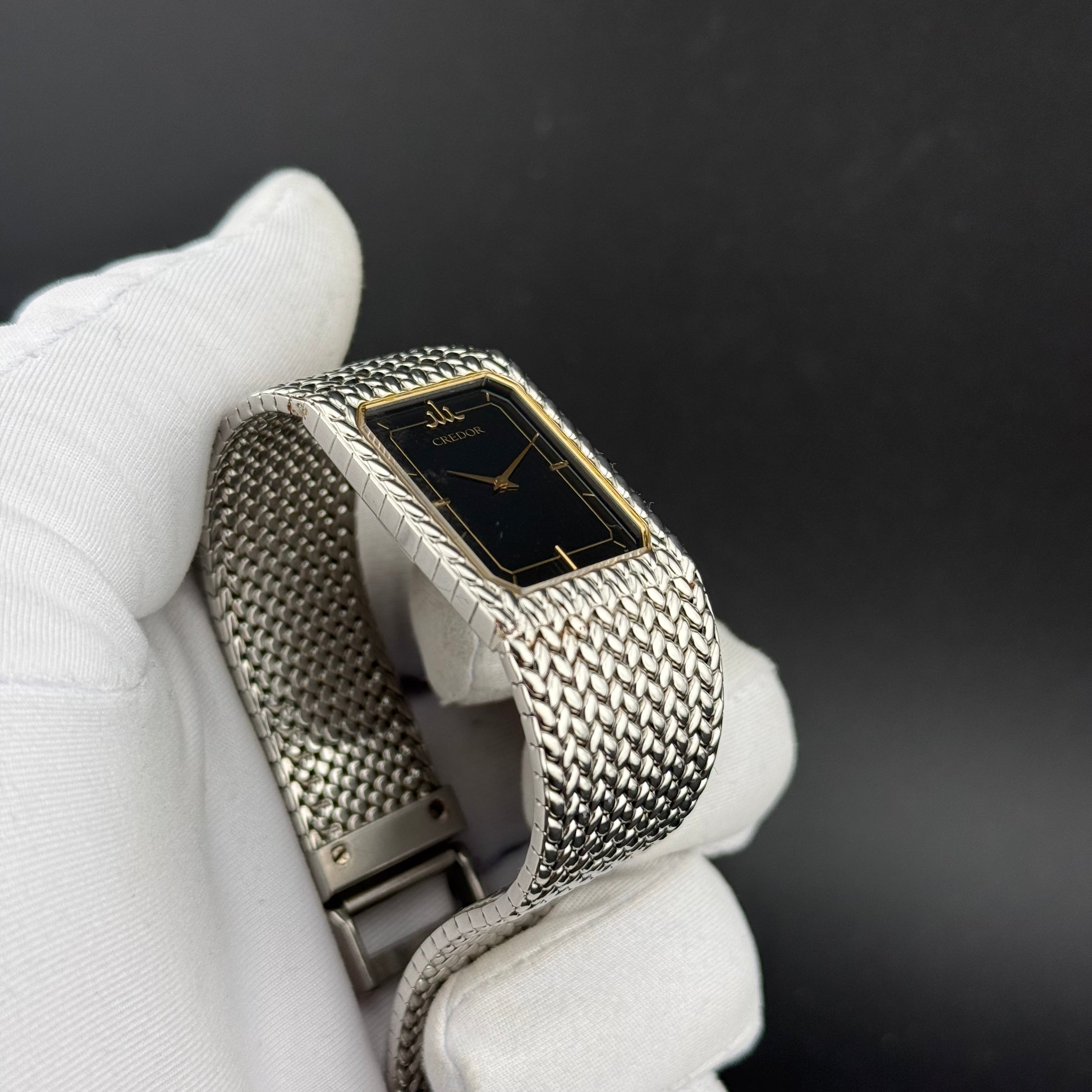 Credor – 2F70-5330 Black Dial – 1988