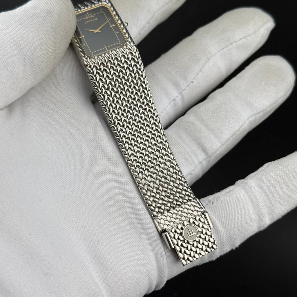 Credor – 2F70-5330 Black Dial – 1988