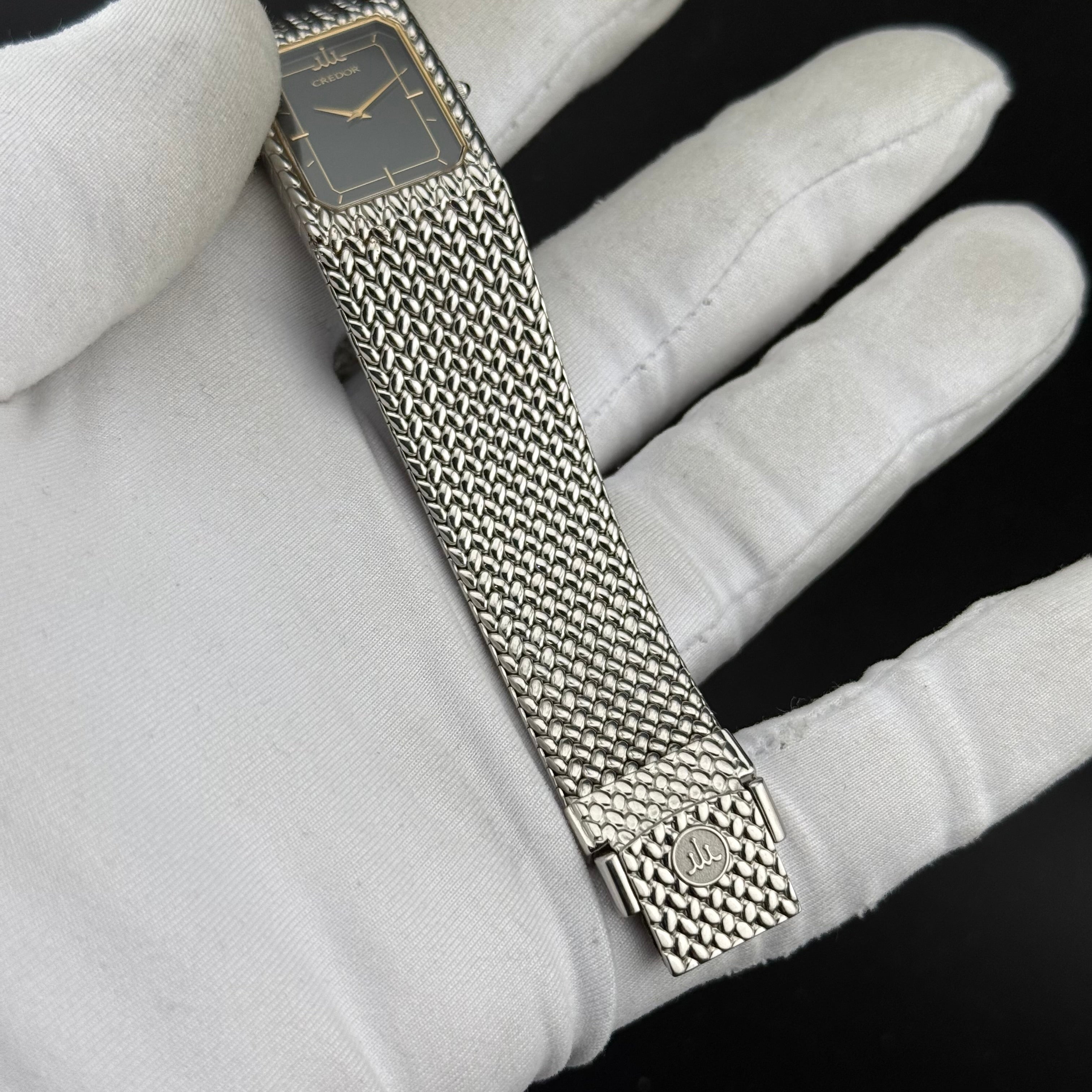 Credor – 2F70-5330 Black Dial – 1988