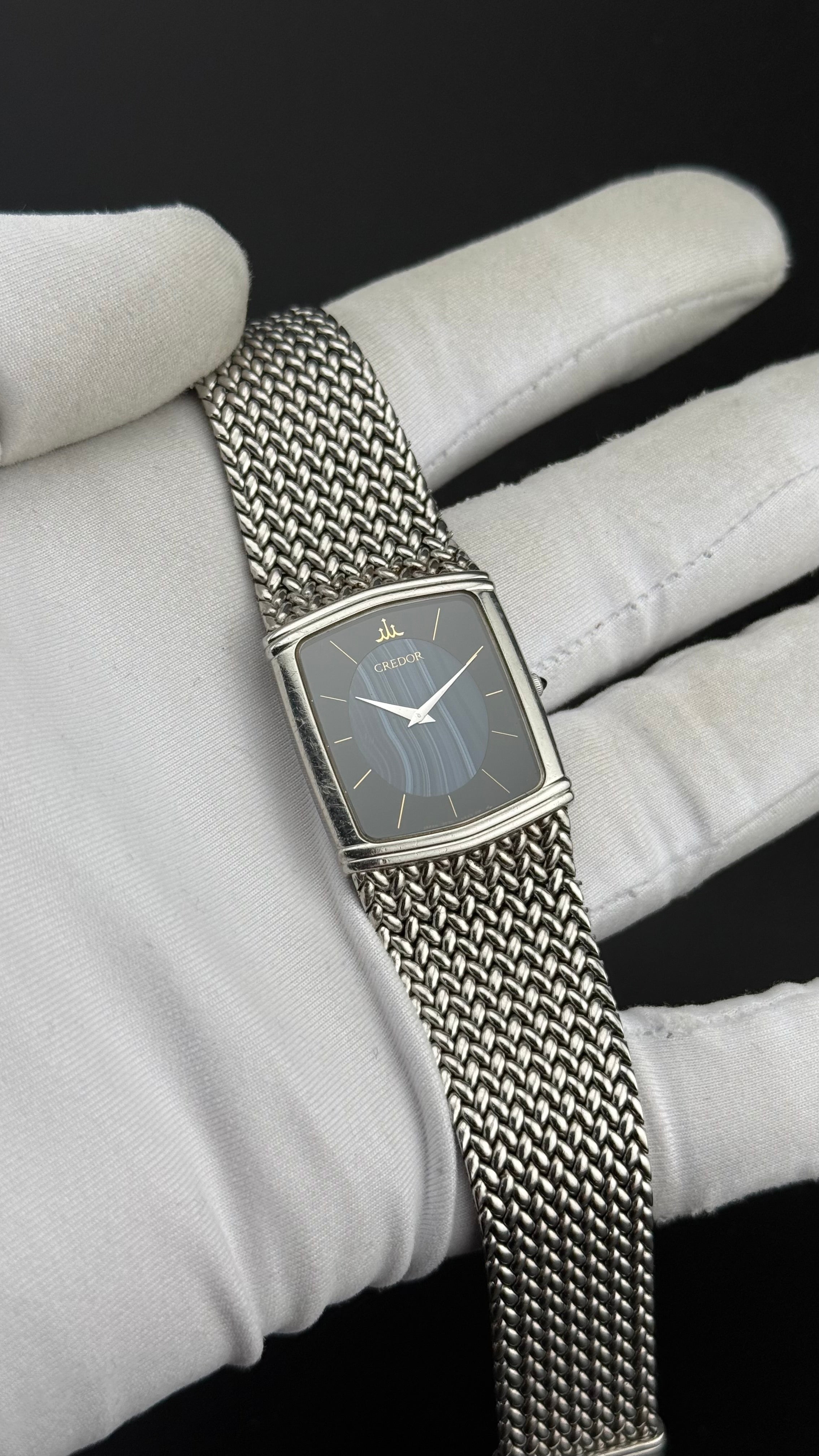 Credor – 2F70-5380 Blue Opaline Dial – 1985