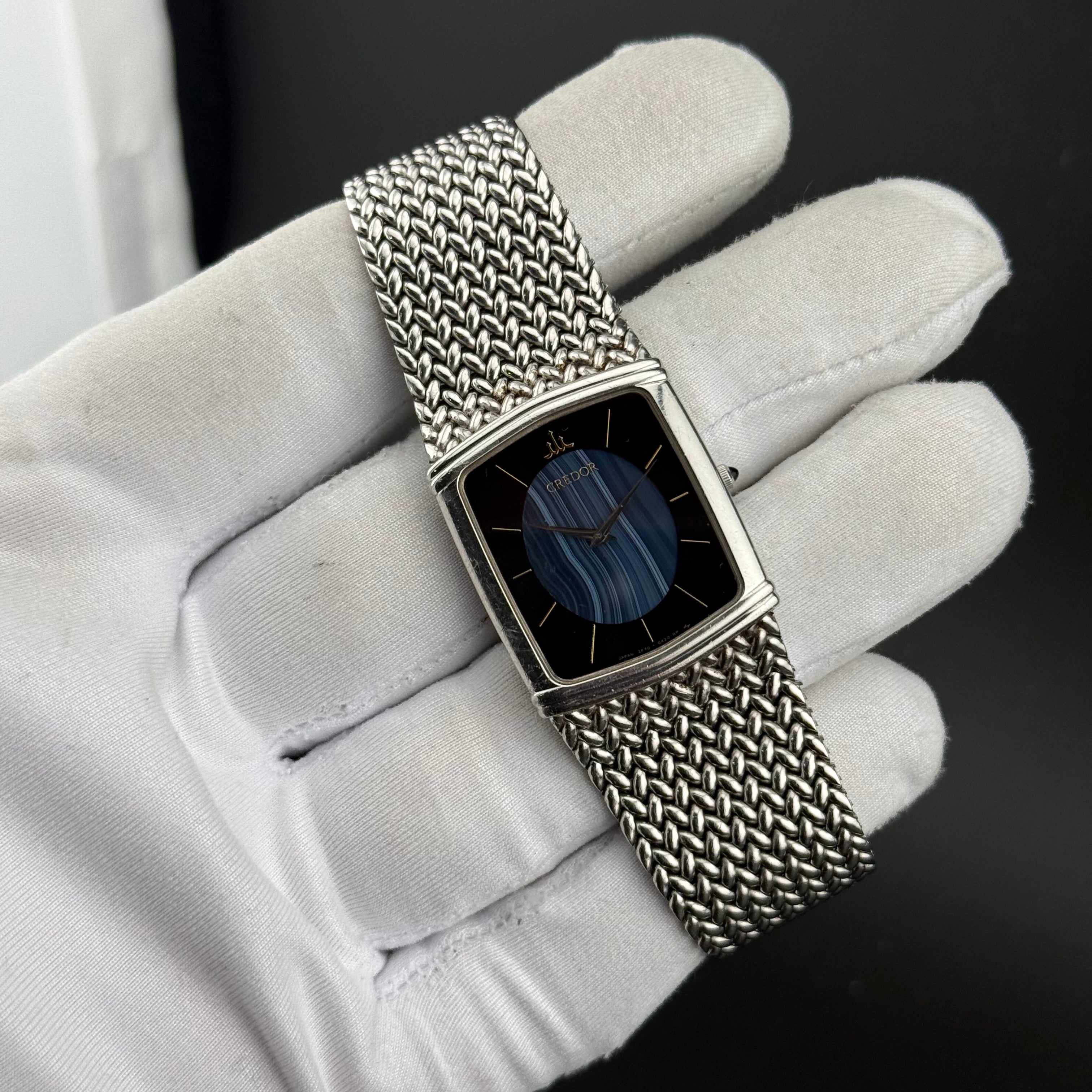 Credor – 2F70-5380 Blue Opaline Dial – 1985