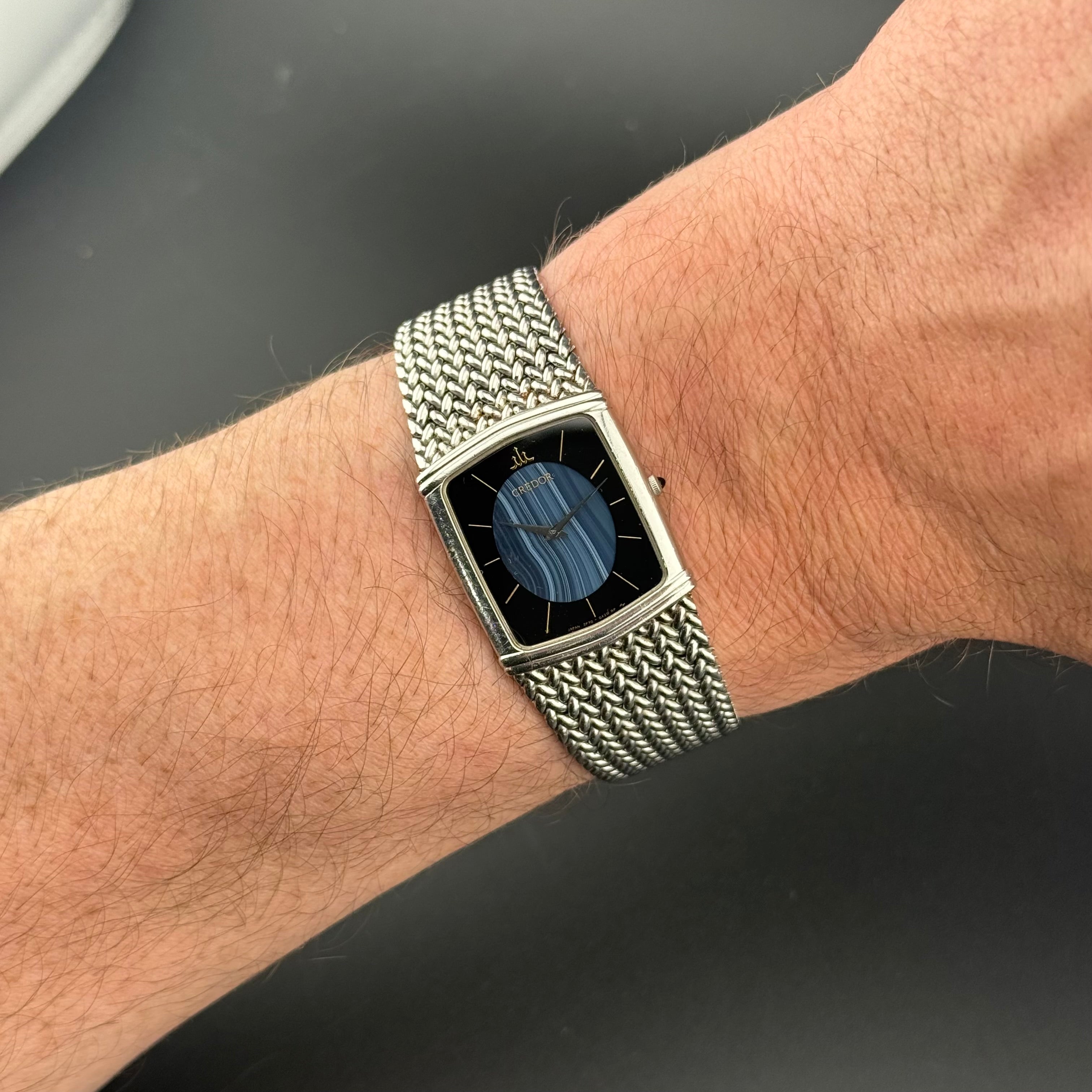 Credor – 2F70-5380 Blue Opaline Dial – 1985